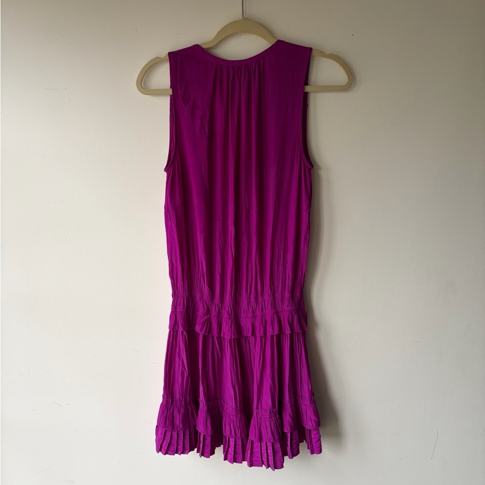RAMY BROOK Hadley Purple Tiered Dress Size Medium - Picture 11 of 11